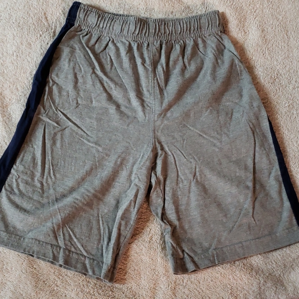 Sears Kids Gray Shorts with Navy Trim